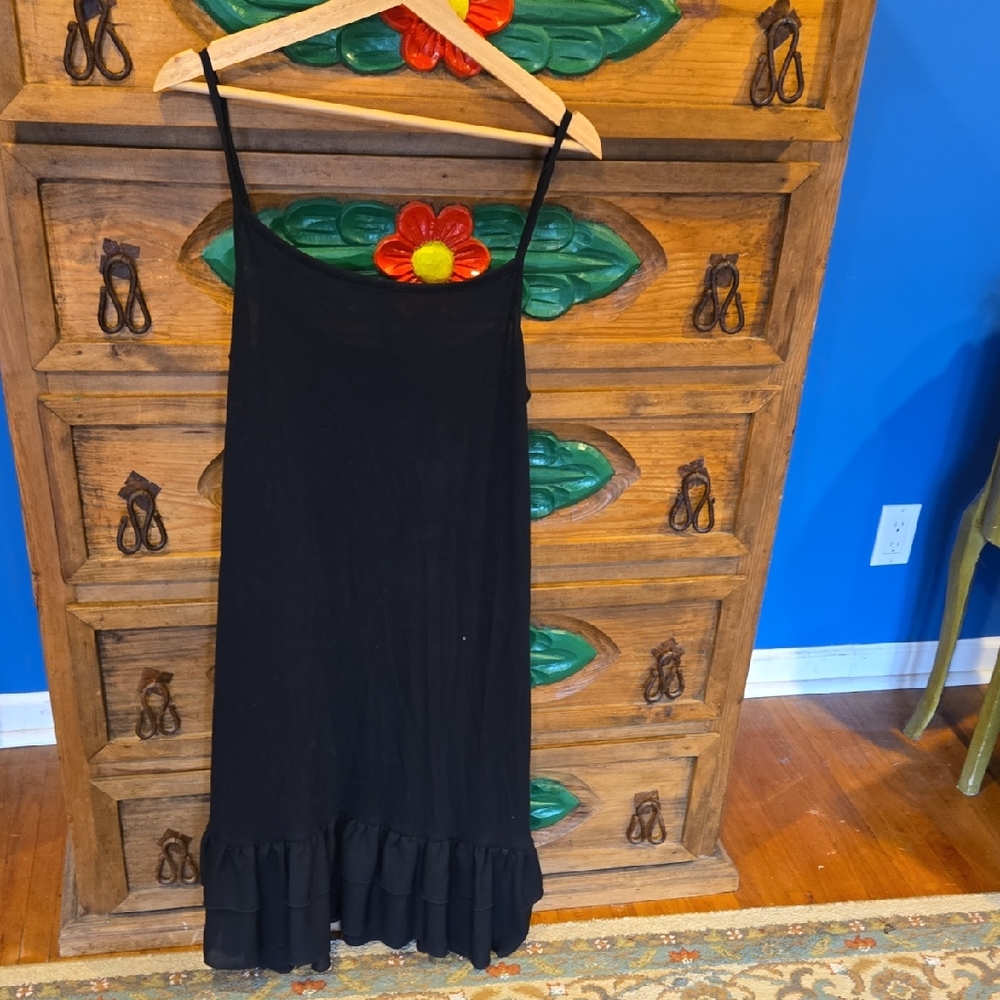 Matilda Jane Classic Black Dress Extender With Ruffles